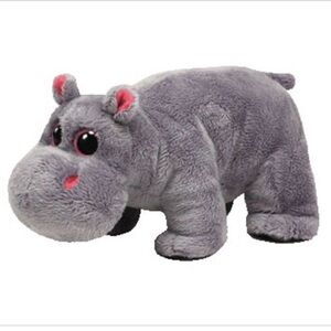 NWT TY Original Beanie Babies “Tumba” the Hippo Extremely Rare Big Eye Version